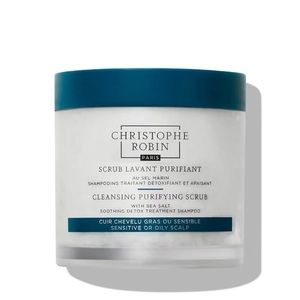 Christophe Robin Cleansing Purifying Scrub With Sea Salt 250ml   Brand new